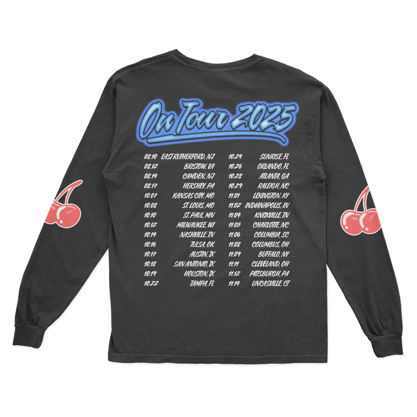 Cherries Tour Long Sleeve Tee