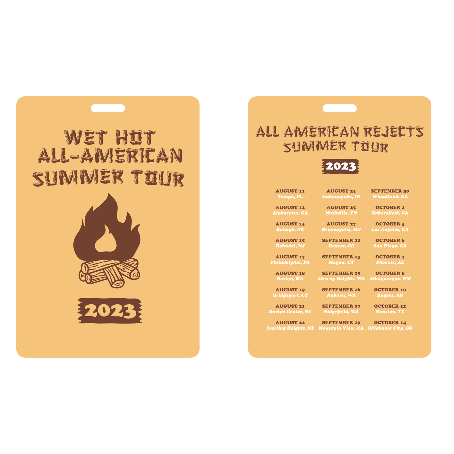 Wet Hot All-American Summer Tour Lanyard