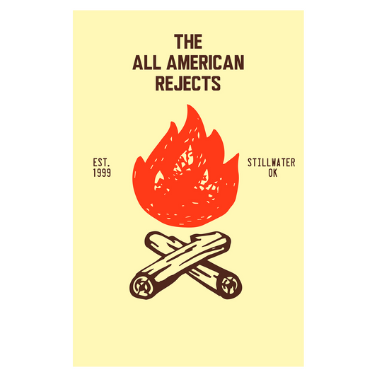 The All American Rejects Stillwater, Oklahoma Poster