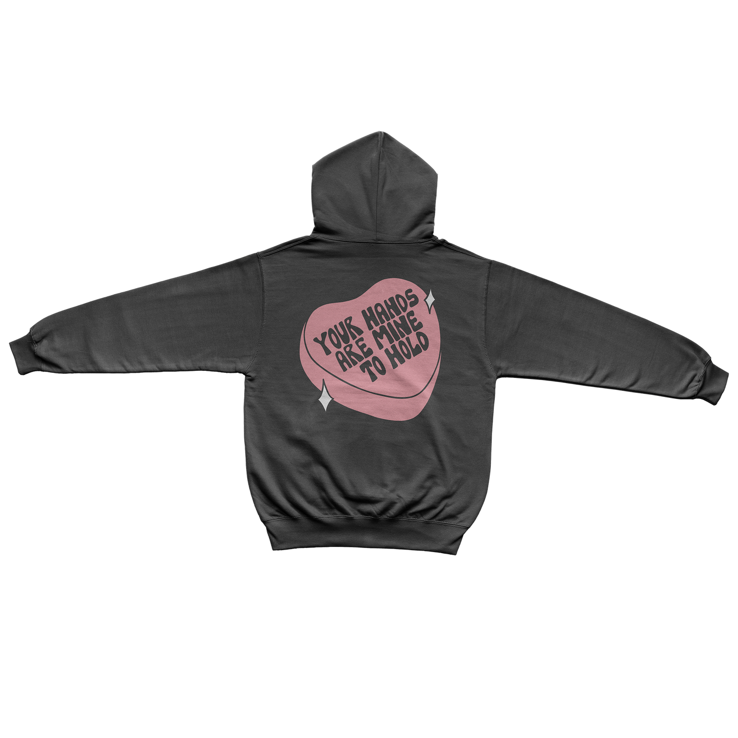 All American Rejects Heart Hoodie back