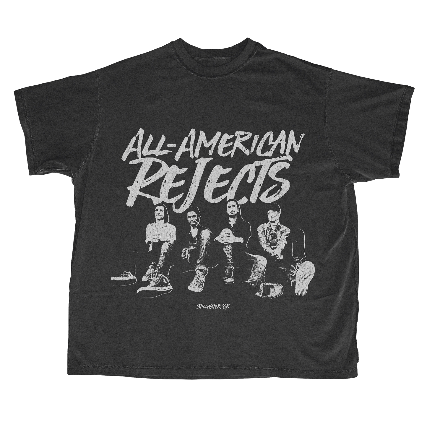 All American Rejects black and white photo tee