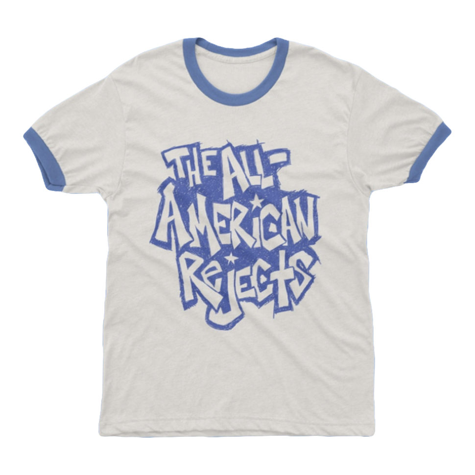 The All American Rejects Fresh Prince font Ringer Tee